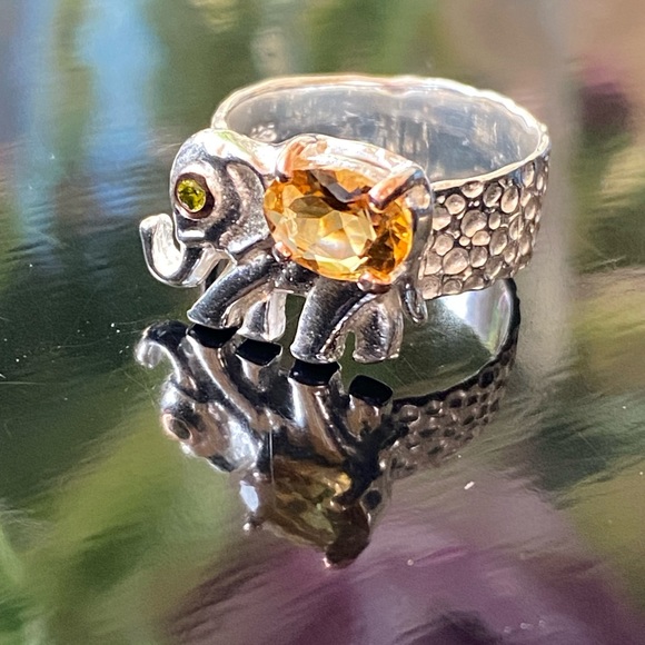Beautiful Genuine Citrine Ring - Picture 7 of 11